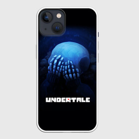 Чехол для iPhone 13 с принтом UNDERTALE в Новосибирске,  |  | sans | undertale | андертале | андертейл | игра | подземная история | подземная сказка | санс | ундертале