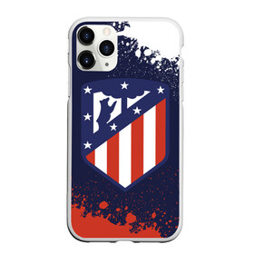 Чехол для iPhone 11 Pro матовый с принтом ATLETICO MADRID / Атлетико в Новосибирске, Силикон |  | Тематика изображения на принте: atletico | club | footbal | logo | madrid | атлетико | знак | клуб | логотип | логотипы | мадрид | символ | символы | форма | футбол | футбольная | футбольный