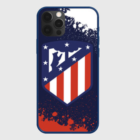 Чехол для iPhone 12 Pro с принтом ATLETICO MADRID / Атлетико в Новосибирске, силикон | область печати: задняя сторона чехла, без боковых панелей | atletico | club | footbal | logo | madrid | атлетико | знак | клуб | логотип | логотипы | мадрид | символ | символы | форма | футбол | футбольная | футбольный