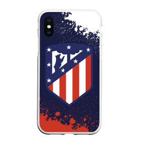 Чехол для iPhone XS Max матовый с принтом ATLETICO MADRID / Атлетико в Новосибирске, Силикон | Область печати: задняя сторона чехла, без боковых панелей | Тематика изображения на принте: atletico | club | footbal | logo | madrid | атлетико | знак | клуб | логотип | логотипы | мадрид | символ | символы | форма | футбол | футбольная | футбольный