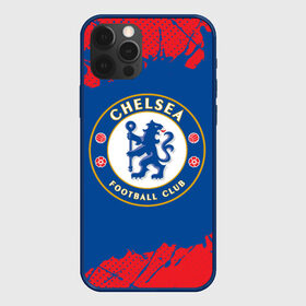 Чехол для iPhone 12 Pro с принтом CHELSEA F.C. / ЧЕЛСИ в Новосибирске, силикон | область печати: задняя сторона чехла, без боковых панелей | chelsea | club | footbal | logo | знак | клуб | логотип | логотипы | символ | символы | форма | футбол | футбольная | футбольный | челси