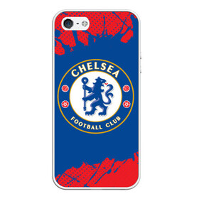 Чехол для iPhone 5/5S матовый с принтом CHELSEA F.C. / ЧЕЛСИ в Новосибирске, Силикон | Область печати: задняя сторона чехла, без боковых панелей | chelsea | club | footbal | logo | знак | клуб | логотип | логотипы | символ | символы | форма | футбол | футбольная | футбольный | челси