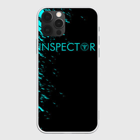 Чехол для iPhone 12 Pro с принтом INSPECTOR в Новосибирске, силикон | область печати: задняя сторона чехла, без боковых панелей | anime | manga | аниме | манга | психо паспорт | психо пасс | психопаспорт | психопасс