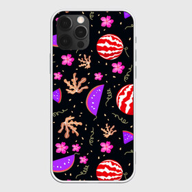 Чехол для iPhone 12 Pro Max с принтом Watermelons в Новосибирске, Силикон |  | berries | pattern | patterns | red watermelon | watermelons | арбузы | красный арбуз | паттерн | узоры | ягоды