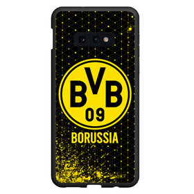 Чехол для Samsung S10E с принтом BORUSSIA / Боруссия в Новосибирске, Силикон | Область печати: задняя сторона чехла, без боковых панелей | borussia | club | dortmund | footbal | logo | боруссия | дортмунд | знак | клуб | логотип | логотипы | символ | символы | форма | футбол | футбольная | футбольный