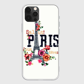 Чехол для iPhone 12 Pro Max с принтом Париж в Новосибирске, Силикон |  | белая | винтаж | города | европа | евротур | иностранные | креатив | крутая | минимализм | модные | надписи | париж | повседневный | путешествия | разные цвета | ретро | салют | столица | страны