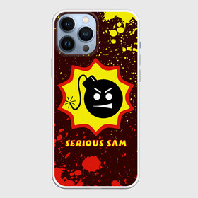 Чехол для iPhone 13 Pro Max с принтом SERIOUS SAM   Крутой Сэм в Новосибирске,  |  | croteam | game | games | logo | sam | serious | бомба | бомбочка | игра | игры | крутой | лого | логотип | логотипы | серьезный | символ | символы | сэм