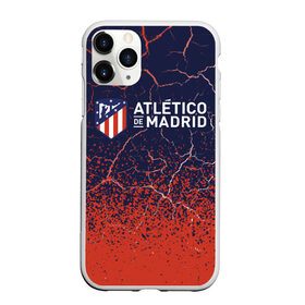 Чехол для iPhone 11 Pro Max матовый с принтом ATLETICO MADRID / Атлетико в Новосибирске, Силикон |  | atletico | club | footbal | logo | madrid | атлетико | знак | клуб | логотип | логотипы | мадрид | символ | символы | форма | футбол | футбольная | футбольный