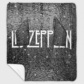 Плед с рукавами с принтом Led Zeppelin в Новосибирске, 100% полиэстер | Закругленные углы, все края обработаны. Ткань не мнется и не растягивается. Размер 170*145 | 