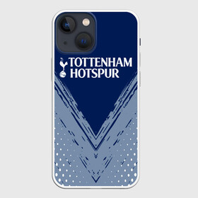 Чехол для iPhone 13 mini с принтом TOTTENHAM HOTSPUR. в Новосибирске,  |  | football | football club | sport | tottenham | tottenham hotspur | спорт | спортивные | тоттенхэм | униформа | фирменные цвета | футбол | футбольный клуб