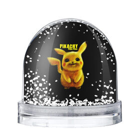 Снежный шар с принтом Pikachu Pika Pika в Новосибирске, Пластик | Изображение внутри шара печатается на глянцевой фотобумаге с двух сторон | pika | pikachu | аниме | детская | детям | игры | молния | мышка | мышь | пика | пикачу | покемон | покемоны