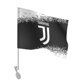 Флаг для автомобиля с принтом JUVENTUS / ЮВЕНТУС в Новосибирске, 100% полиэстер | Размер: 30*21 см | ball | club | dtynec | foot | football | italy | juventus | logo | ronaldo | sport | team | дибала | италия | клуб | лого | логотип | логотипы | огмутегы | роналдо | сборная | символ | символы | спорт | форма | футбол | футболист | футболисту | 