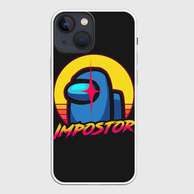 Чехол для iPhone 13 mini с принтом Among Us в Новосибирске,  |  | among | among us | crewmate | game | impistor | space | us | vote | выживший | игра | космос | невиновный | предатель | самозванец