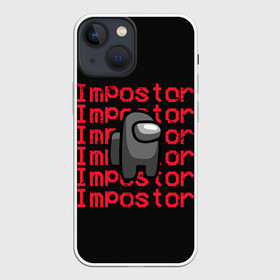 Чехол для iPhone 13 mini с принтом Among Us в Новосибирске,  |  | among | among us | crewmate | game | impistor | space | us | vote | выживший | игра | космос | невиновный | предатель | самозванец