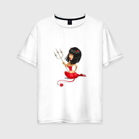 Женская футболка хлопок Oversize с принтом Sexy 1-10-14 в Новосибирске, 100% хлопок | свободный крой, круглый ворот, спущенный рукав, длина до линии бедер
 | lips | влюбленным | любовь | отношения | сердца