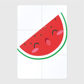 Магнитный плакат 2Х3 с принтом Кусочек Арбуза в Новосибирске, Полимерный материал с магнитным слоем | 6 деталей размером 9*9 см | kawai | kawaii | mimi | watermelon | арбуз | еда | каваи | кавай | кавайи | кавайный | кавайный арбуз | кусочек арбуза | милота | мимишный | фрукт | ягода