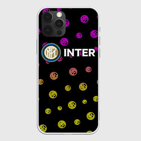 Чехол для iPhone 12 Pro Max с принтом INTER Интер в Новосибирске, Силикон |  | club | footbal | inter | internazionale | logo | milan | знак | интер | интернационале | клуб | логотип | логотипы | милан | символ | символы | форма | футбол | футбольная | футбольный