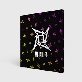 Холст квадратный с принтом METALLICA / МЕТАЛЛИКА в Новосибирске, 100% ПВХ |  | hetfield | james | logo | metal | metalica | metallica | music | rock | star | джеймс | звезда | знак | ларс | лого | логотип | логотипы | метал | металика | металлика | музыка | рок | символ | символы | ульрих | хэтфилд