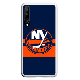 Чехол для Honor P30 с принтом NY ISLANDERS NHL в Новосибирске, Силикон | Область печати: задняя сторона чехла, без боковых панелей | Тематика изображения на принте: hockey | islanders | logo | new york | ny | sport | usa | исландерс | логотип | нхл | нью йорк | спорт | хоккей