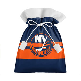 Подарочный 3D мешок с принтом NY ISLANDERS NHL в Новосибирске, 100% полиэстер | Размер: 29*39 см | Тематика изображения на принте: hockey | islanders | logo | new york | ny | sport | usa | исландерс | логотип | нхл | нью йорк | спорт | хоккей