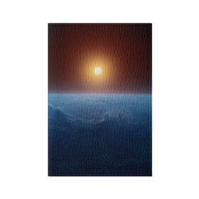 Обложка для паспорта матовая кожа с принтом Звезда по имени солнце в Новосибирске, натуральная матовая кожа | размер 19,3 х 13,7 см; прозрачные пластиковые крепления | астрономия | вселенная | звезда | космос | солнце
