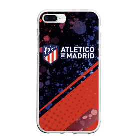 Чехол для iPhone 7Plus/8 Plus матовый с принтом ATLETICO MADRID / Атлетико в Новосибирске, Силикон | Область печати: задняя сторона чехла, без боковых панелей | Тематика изображения на принте: atletico | club | footbal | logo | madrid | атлетико | знак | клуб | логотип | логотипы | мадрид | символ | символы | форма | футбол | футбольная | футбольный