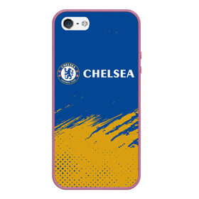 Чехол для iPhone 5/5S матовый с принтом CHELSEA F.C. / ЧЕЛСИ в Новосибирске, Силикон | Область печати: задняя сторона чехла, без боковых панелей | chelsea | club | footbal | logo | знак | клуб | логотип | логотипы | символ | символы | форма | футбол | футбольная | футбольный | челси