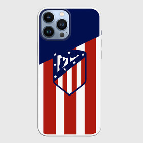 Чехол для iPhone 13 Pro Max с принтом Atletico Madrid в Новосибирске,  |  | Тематика изображения на принте: atletico | atletico madrid | atltico madrid | diego costa | doelpunt | doelpunten | football | goal | goals | gol | goles | highlights | joao felix | premier league | samenvatting | sp:liliga | sp:stsoccer | sp:tyhigh | voetbal | ziggo | ziggo sport