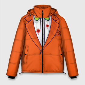 Мужская зимняя куртка 3D с принтом Смокинг Джеймса Бонда в Новосибирске, верх — 100% полиэстер; подкладка — 100% полиэстер; утеплитель — 100% полиэстер | длина ниже бедра, свободный силуэт Оверсайз. Есть воротник-стойка, отстегивающийся капюшон и ветрозащитная планка. 

Боковые карманы с листочкой на кнопках и внутренний карман на молнии. | Тематика изображения на принте: 007 | agent | blood | bloody | bond | cinema | cosplay | costume | dead | gentleman | james | man | movie | smoking | агент | бабочка | бонд | джеймс | джентльмен | дырки | кино | косплей | костюм трупа | кровавый | кровь | наряд | от пуль