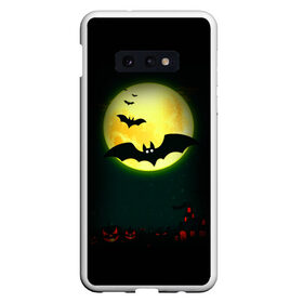 Чехол для Samsung S10E с принтом Halloween в Новосибирске, Силикон | Область печати: задняя сторона чехла, без боковых панелей | halloween | jack | lantern | pumpkin | светильник джека | хэллоуин