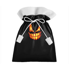 Подарочный 3D мешок с принтом Halloween в Новосибирске, 100% полиэстер | Размер: 29*39 см | halloween | jack | lantern | pumpkin | светильник джека | хэллоуин