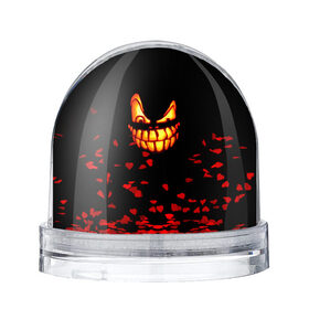 Снежный шар с принтом Halloween в Новосибирске, Пластик | Изображение внутри шара печатается на глянцевой фотобумаге с двух сторон | halloween | jack | lantern | pumpkin | светильник джека | хэллоуин