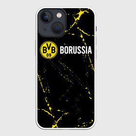 Чехол для iPhone 13 mini с принтом BORUSSIA   Боруссия в Новосибирске,  |  | borussia | club | dortmund | footbal | logo | боруссия | дортмунд | знак | клуб | логотип | логотипы | символ | символы | форма | футбол | футбольная | футбольный