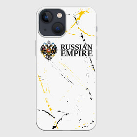 Чехол для iPhone 13 mini с принтом RUSSIAN EMPIRE в Новосибирске,  |  | empire | flag | russia | russian | герб | империи | империя | имперский | история | россии | российская | российский | российской | россия | русская | русский | символ | страна | страны | флаг