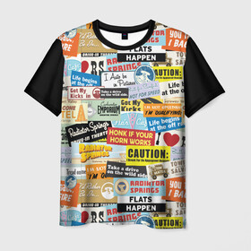 Мужская футболка 3D+ с принтом Стикеры тачки в Новосибирске, 100% микрофибра | круглый вырез горловины, длина до линии бедер | cars | pixar | stickers | vdzagmar | walt disney | стикеры | тачки