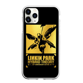 Чехол для iPhone 11 Pro Max матовый с принтом Hybrid Theory 20th Anniversary в Новосибирске, Силикон |  | Тематика изображения на принте: chester bennington | hybrid theory | linkin park | rock | беннингтон | линкин парк | рок | честер