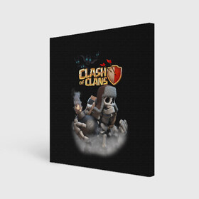 Холст квадратный с принтом Clash of Clans в Новосибирске, 100% ПВХ |  | clash of clans | clash royale | game | supercell | детская | детям | игра | клаш оф кланс | клаш оф кленс | клеш оф кленс | клэш оф кланс | компьютерная игра | пекка