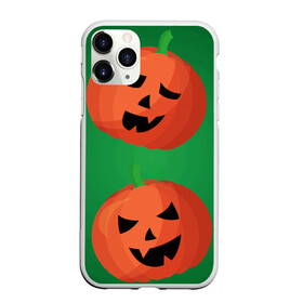 Чехол для iPhone 11 Pro Max матовый с принтом Веселая тыква в Новосибирске, Силикон |  | halloween | праздник | страшный праздник | тыква | хэллоуин