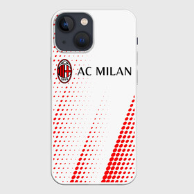 Чехол для iPhone 13 mini с принтом AC MILAN   МИЛАН в Новосибирске,  |  | ac | ac milan | acm | football | logo | milan | sport | клуб | лого | логотип | логотипы | милан | символ | символы | спорт | форма | футбол | футбольная | футбольный