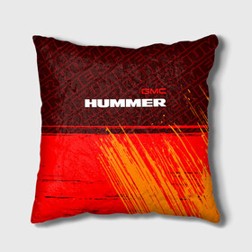 Подушка 3D с принтом HUMMER / Хаммер в Новосибирске, наволочка – 100% полиэстер, наполнитель – холлофайбер (легкий наполнитель, не вызывает аллергию). | состоит из подушки и наволочки. Наволочка на молнии, легко снимается для стирки | auto | gmc | humer | hummer | logo | moto | symbol | авто | автомобиль | гонки | знак | лого | логотип | логотипы | марка | машина | мото | символ | символы | хамер | хаммер