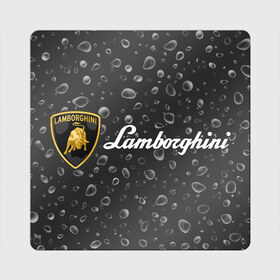 Магнит виниловый Квадрат с принтом LAMBORGHINI / Ламборгини в Новосибирске, полимерный материал с магнитным слоем | размер 9*9 см, закругленные углы | auto | lambo | lamborghini | logo | moto | symbol | авто | автомобиль | гонки | знак | ламбо | ламборгини | ламборджини | лого | логотип | логотипы | марка | машина | мото | символ | символы