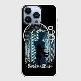 Чехол для iPhone 13 Pro с принтом Врата Штейна в Новосибирске,  |  | anime | gate | kurisu | makise | okabe | rintaro | steins | аниме | врата | время | курису | макисе | окабе | ринтаро | сериал | часы | штейна