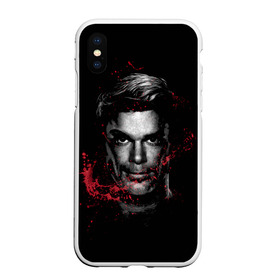 Чехол для iPhone XS Max матовый с принтом Dexter в Новосибирске, Силикон | Область печати: задняя сторона чехла, без боковых панелей | dexter | декстер | декстер морган | дэкстер | дэкстэр | сериал | сериалы