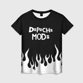 Женская футболка 3D с принтом Depeche Mode в Новосибирске, 100% полиэфир ( синтетическое хлопкоподобное полотно) | прямой крой, круглый вырез горловины, длина до линии бедер | depeche mode | альтернативный | вестник моды | депеш мод | дэйв гаан | индастриал | мартин гор | музыка | новая волна | рок | синти поп | электроник | энди флетчер