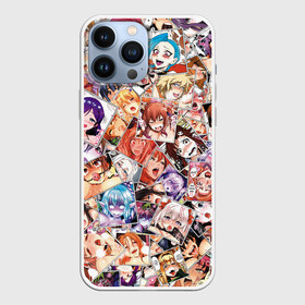 Чехол для iPhone 13 Pro Max с принтом Color ahegao   Цветные Ахегао девушки в Новосибирске,  |  | ahegao | anime | manga | аниме | ахегао | коллаж | манга | паттерн | цвет