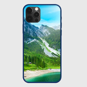 Чехол для iPhone 12 Pro Max с принтом Альпийские горы в Новосибирске, Силикон |  | альпийские горы | альпы | гора | горы | озеро