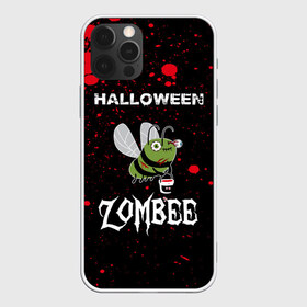 Чехол для iPhone 12 Pro Max с принтом Halloween ZOMBEE в Новосибирске, Силикон |  | 31 октября | halloween | halowen | ведьма | день всех святых | джек | костюм | кровь | лого | монстр | надпись | праздник | приведение | призрак | светильник | символ | страшная | тыква | ужасы | хеллоуин | хеллуин