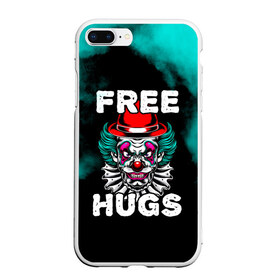 Чехол для iPhone 7Plus/8 Plus матовый с принтом FREE HUGS в Новосибирске, Силикон | Область печати: задняя сторона чехла, без боковых панелей | 31 октября | halloween | halowen | ведьма | день всех святых | джек | костюм | кровь | лого | монстр | надпись | праздник | приведение | призрак | светильник | символ | страшная | тыква | ужасы | хеллоуин | хеллуин