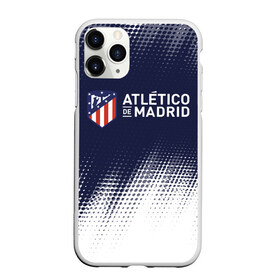 Чехол для iPhone 11 Pro Max матовый с принтом ATLETICO MADRID / Атлетико в Новосибирске, Силикон |  | Тематика изображения на принте: atletico | club | footbal | logo | madrid | атлетико | знак | клуб | логотип | логотипы | мадрид | символ | символы | форма | футбол | футбольная | футбольный