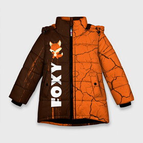 Зимняя куртка для девочек 3D с принтом ЛИСИЧКА FOXY в Новосибирске, ткань верха — 100% полиэстер; подклад — 100% полиэстер, утеплитель — 100% полиэстер. | длина ниже бедра, удлиненная спинка, воротник стойка и отстегивающийся капюшон. Есть боковые карманы с листочкой на кнопках, утяжки по низу изделия и внутренний карман на молнии. 

Предусмотрены светоотражающий принт на спинке, радужный светоотражающий элемент на пуллере молнии и на резинке для утяжки. | 
